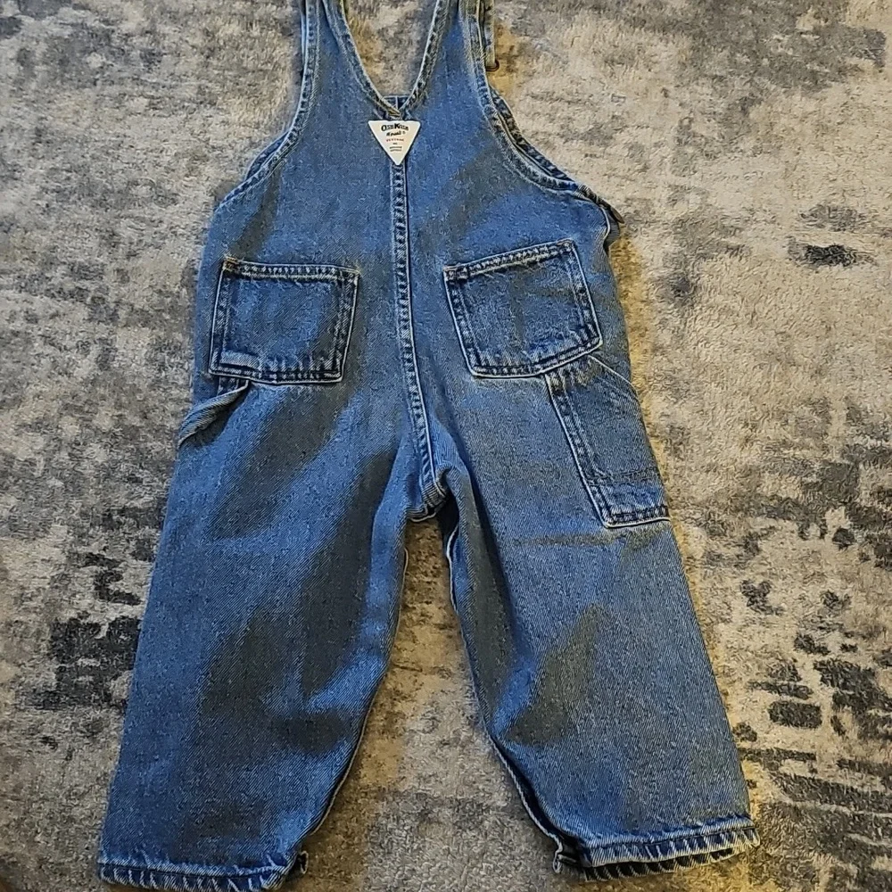 Osh Kosh B'gosh Toddler Classic Blue Denim Overalls